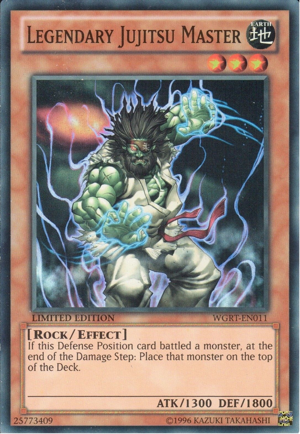 Legendary Jujitsu Master [WGRT-EN011] Super Rare | Total Play
