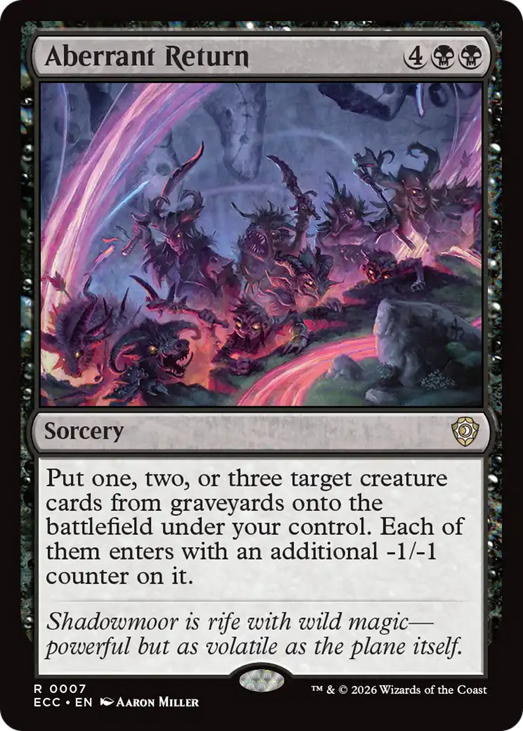 Aberrant Return [Lorwyn Eclipsed Commander] | Total Play