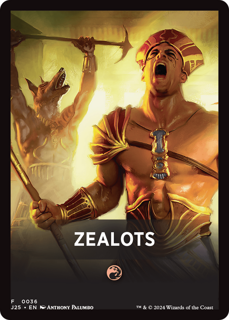 Zealots Theme Card [Foundations Jumpstart Front Cards] | Total Play