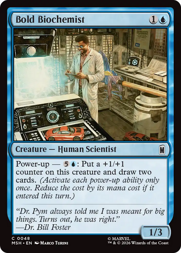 Bold Biochemist [Marvel Super Heroes] | Total Play