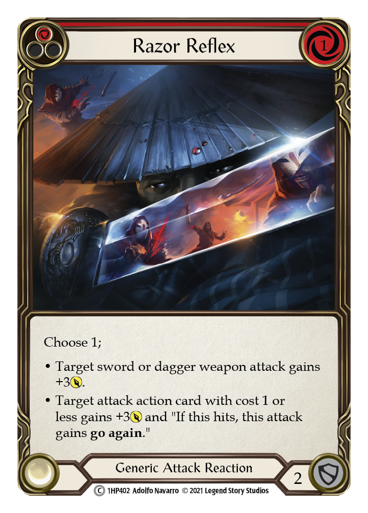 Razor Reflex (Red) [1HP402] (History Pack 1) | Total Play