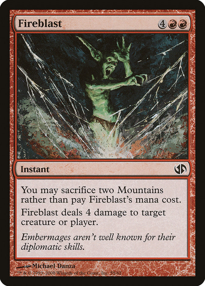 Fireblast [Duel Decks: Jace vs. Chandra] | Total Play