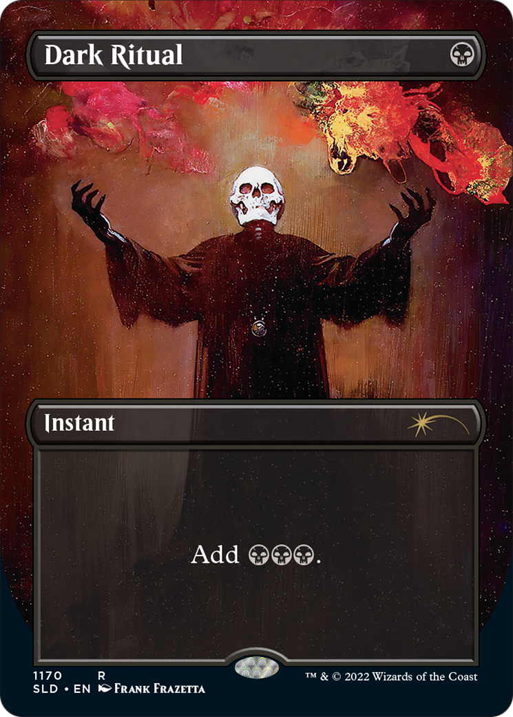 Dark Ritual (Borderless) [Secret Lair Drop Series] | Total Play