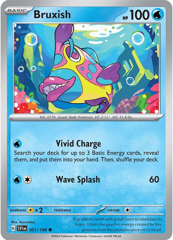 Bruxish (051/198) [Scarlet & Violet: Base Set] | Total Play