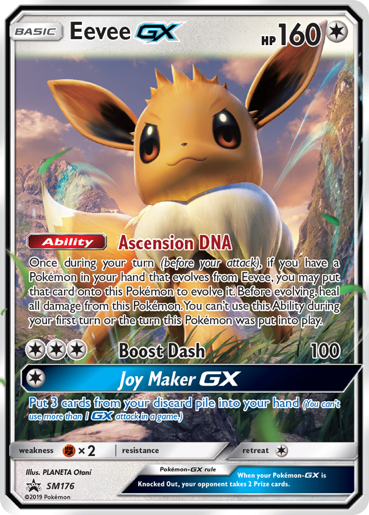Eevee GX (SM176) (Jumbo Card) [Sun & Moon: Black Star Promos] | Total Play