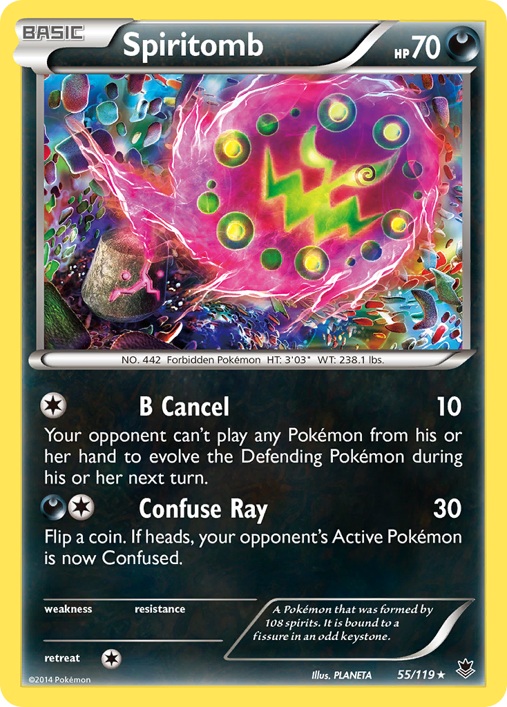 Spiritomb (55/119) [XY: Phantom Forces] | Total Play