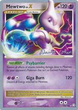 Mewtwo LV.X (144/146) (Stallgon - David Cohen) [World Championships 2009] | Total Play