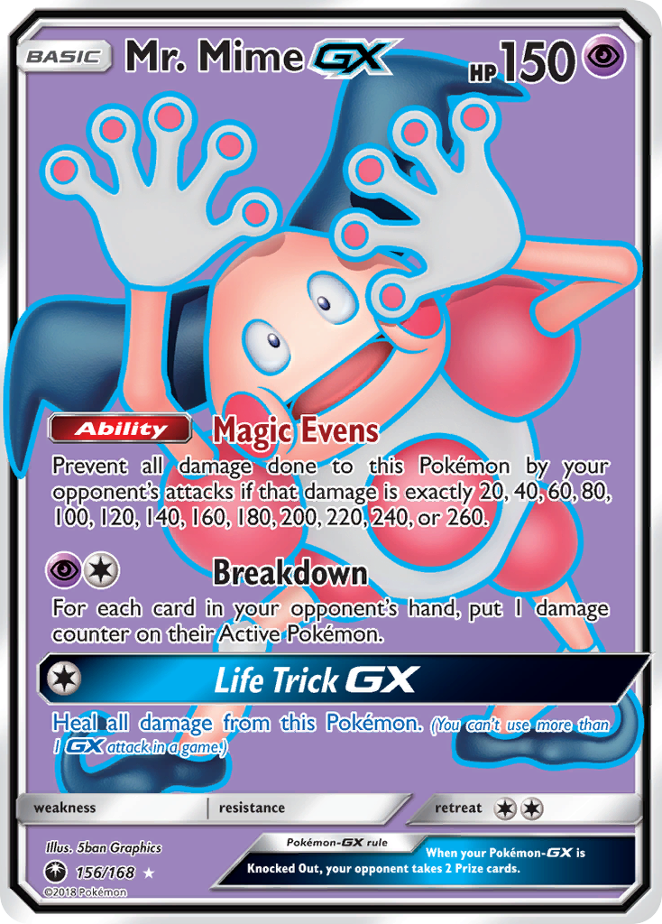 Mr. Mime GX (156/168) [Sun & Moon: Celestial Storm] | Total Play