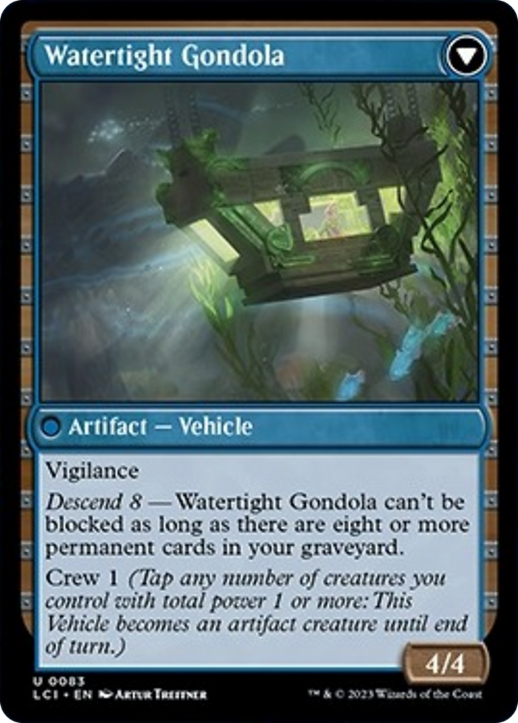 Waterlogged Hulk // Watertight Gondola [The Lost Caverns of Ixalan] | Total Play