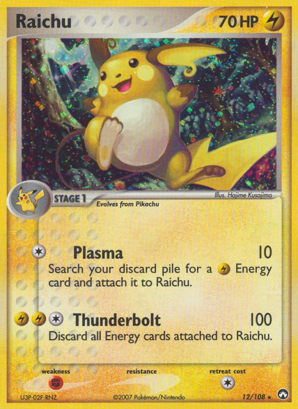 Raichu (12/108) [EX: Power Keepers] | Total Play