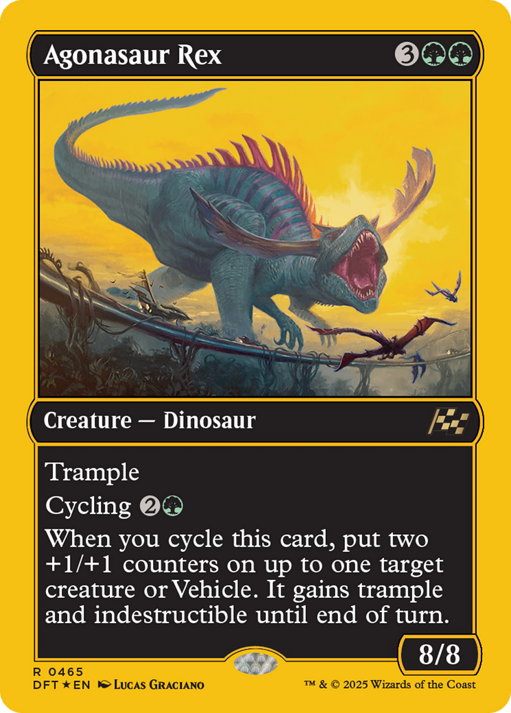 Agonasaur Rex (First-Place Foil) [Aetherdrift] | Total Play