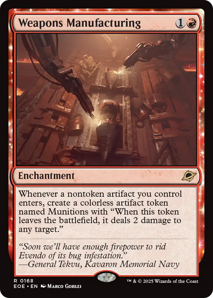 Weapons Manufacturing [Edge of Eternities] | Total Play