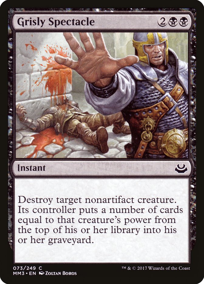 Grisly Spectacle [Modern Masters 2017] | Total Play