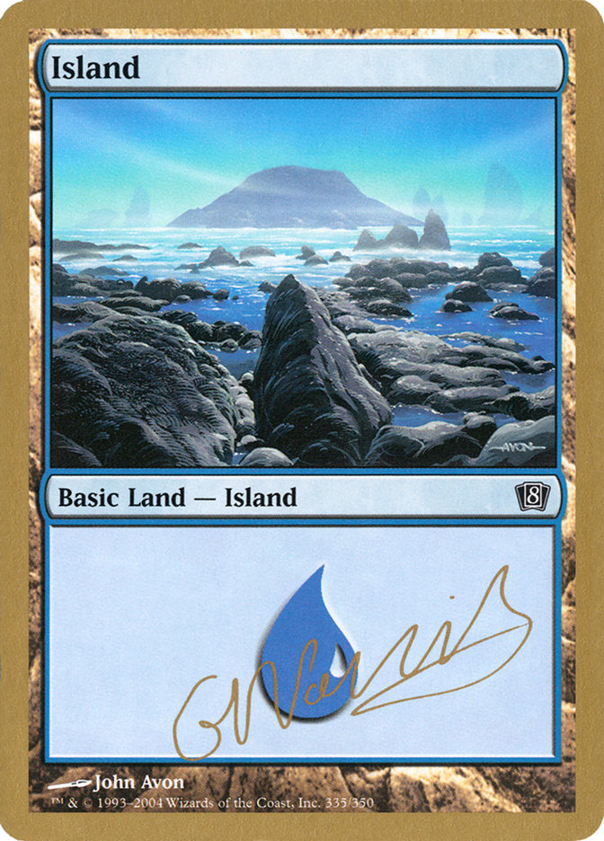 Island (gn335) (Gabriel Nassif) [World Championship Decks 2004] | Total Play