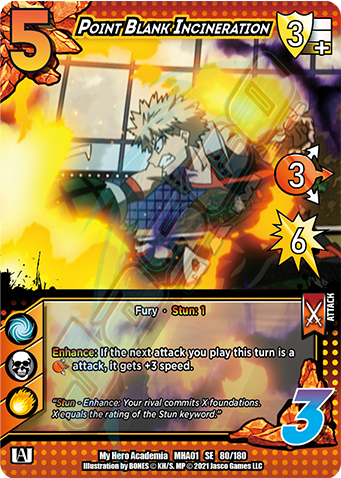 Point Blank Incineration [Series 1 Unlimited] | Total Play