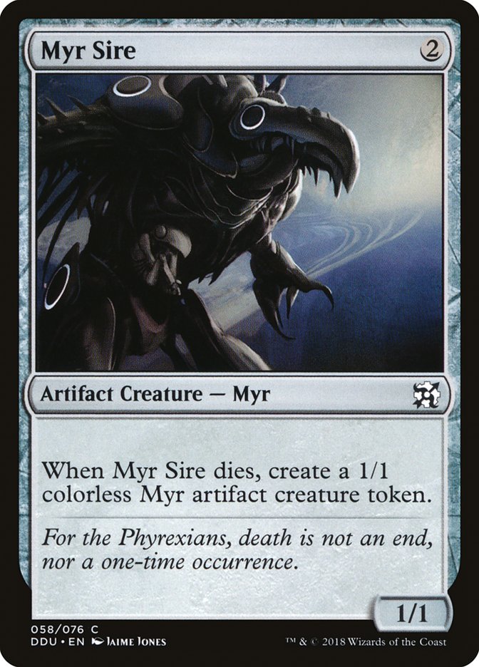 Myr Sire [Duel Decks: Elves vs. Inventors] | Total Play