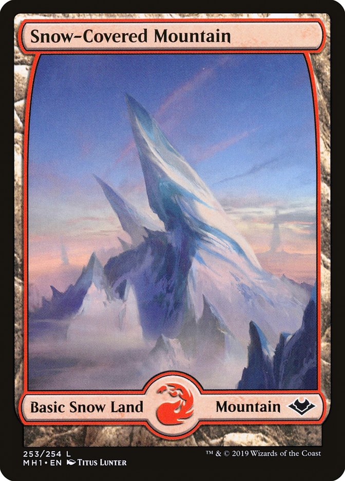 Snow-Covered Mountain [Modern Horizons] | Total Play