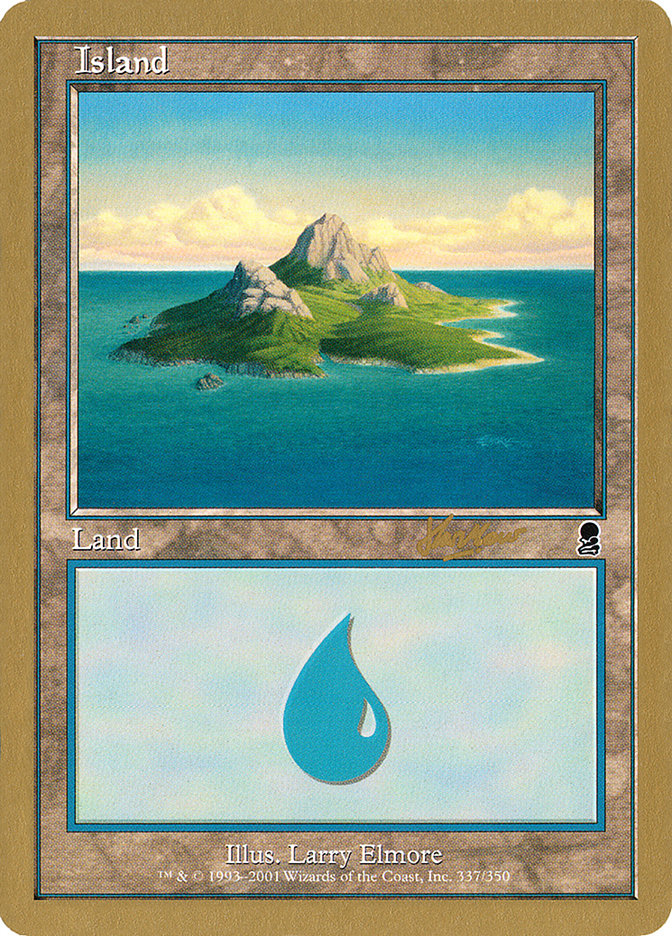 Island (shh337) (Sim Han How) [World Championship Decks 2002] | Total Play