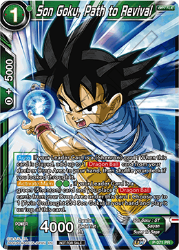 Son Goku, Path to Revival (Unison Warrior Series Boost Tournament Pack Vol. 7) (P-371) [Tournament Promotion Cards] | Total Play