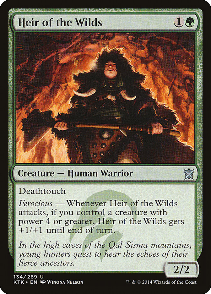 Heir of the Wilds [Khans of Tarkir] | Total Play