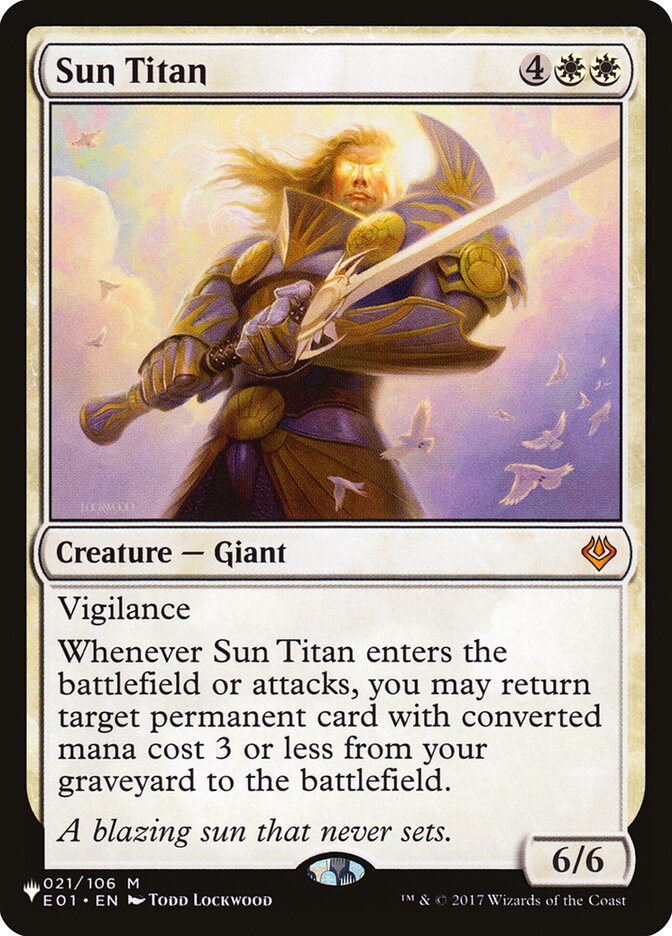 Sun Titan [The List] | Total Play