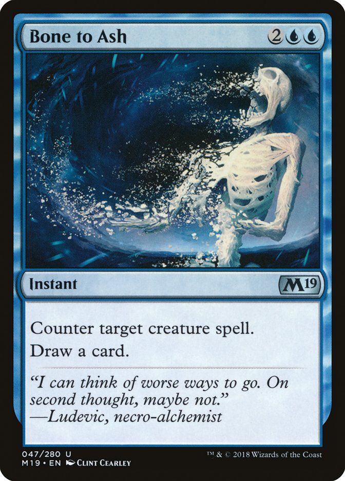 Bone to Ash [Core Set 2019] | Total Play