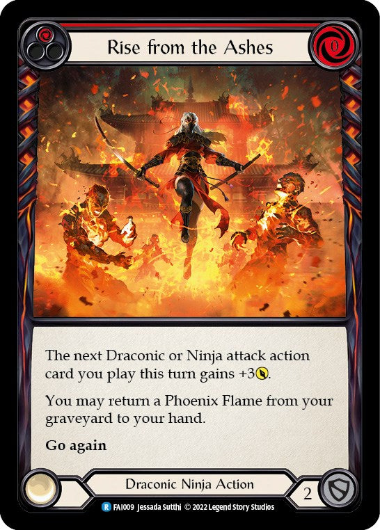 Rise From the Ashes (Red) [FAI009] (Uprising Fai Blitz Deck) | Total Play