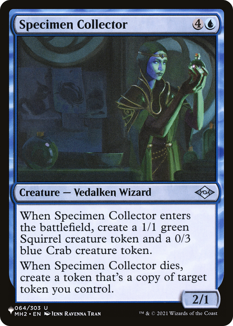 Specimen Collector [The List] | Total Play