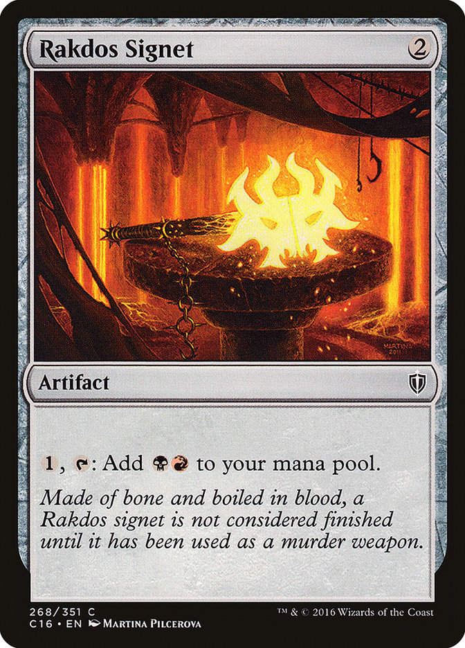 Rakdos Signet [Commander 2016] | Total Play