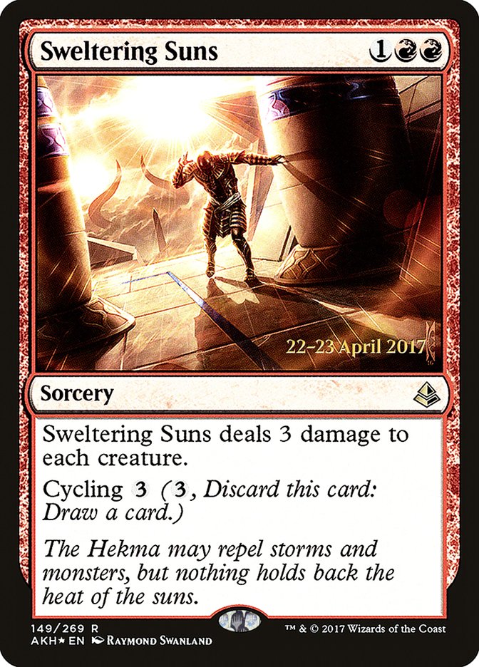 Sweltering Suns [Amonkhet Prerelease Promos] | Total Play