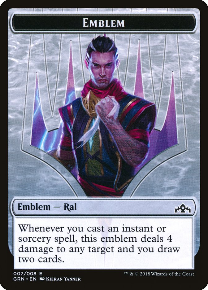 Ral, Izzet Viceroy Emblem [Guilds of Ravnica Tokens] | Total Play