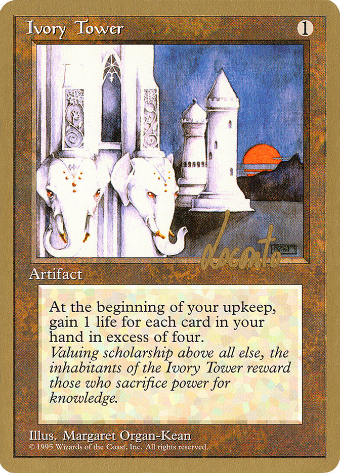 Ivory Tower (Michael Loconto) [Pro Tour Collector Set] | Total Play