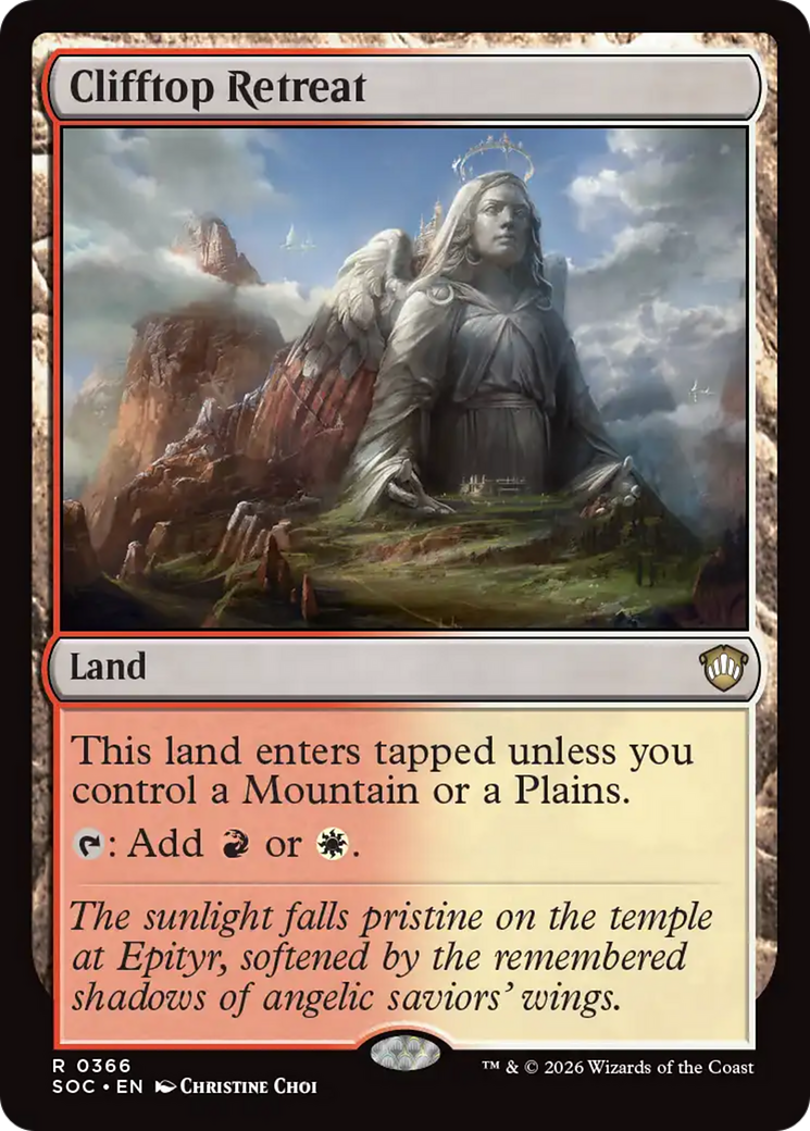 Clifftop Retreat [Secrets of Strixhaven Commander] | Total Play