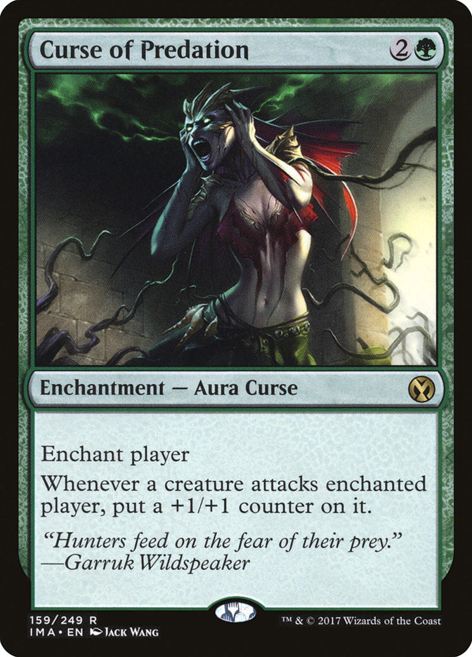 Curse of Predation [Iconic Masters] | Total Play