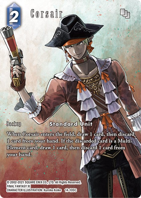 Corsair (Full Art) [Opus XIV: Crystal Abyss] | Total Play
