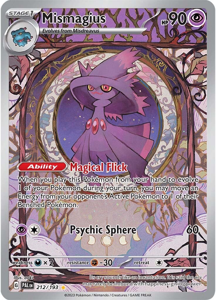 Mismagius (212/193) [Scarlet & Violet: Paldea Evolved] | Total Play