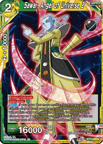 Sawar, Angel of Universe 2 (BT16-143) [Realm of the Gods] | Total Play
