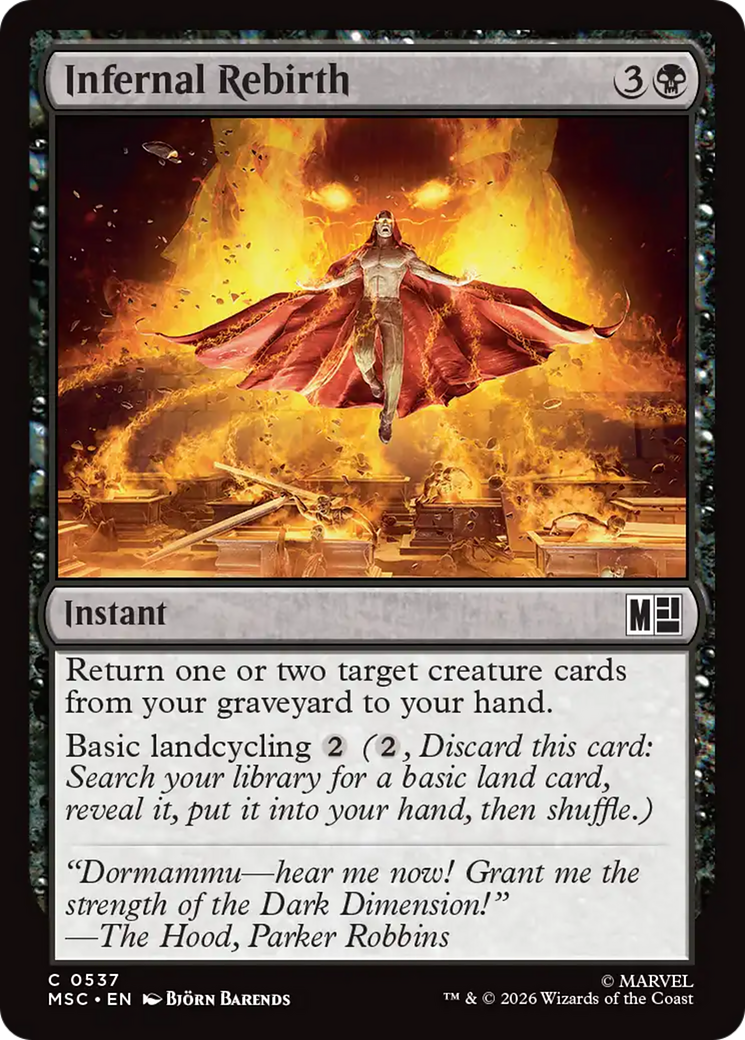Infernal Rebirth [Marvel Super Heroes Commander] | Total Play