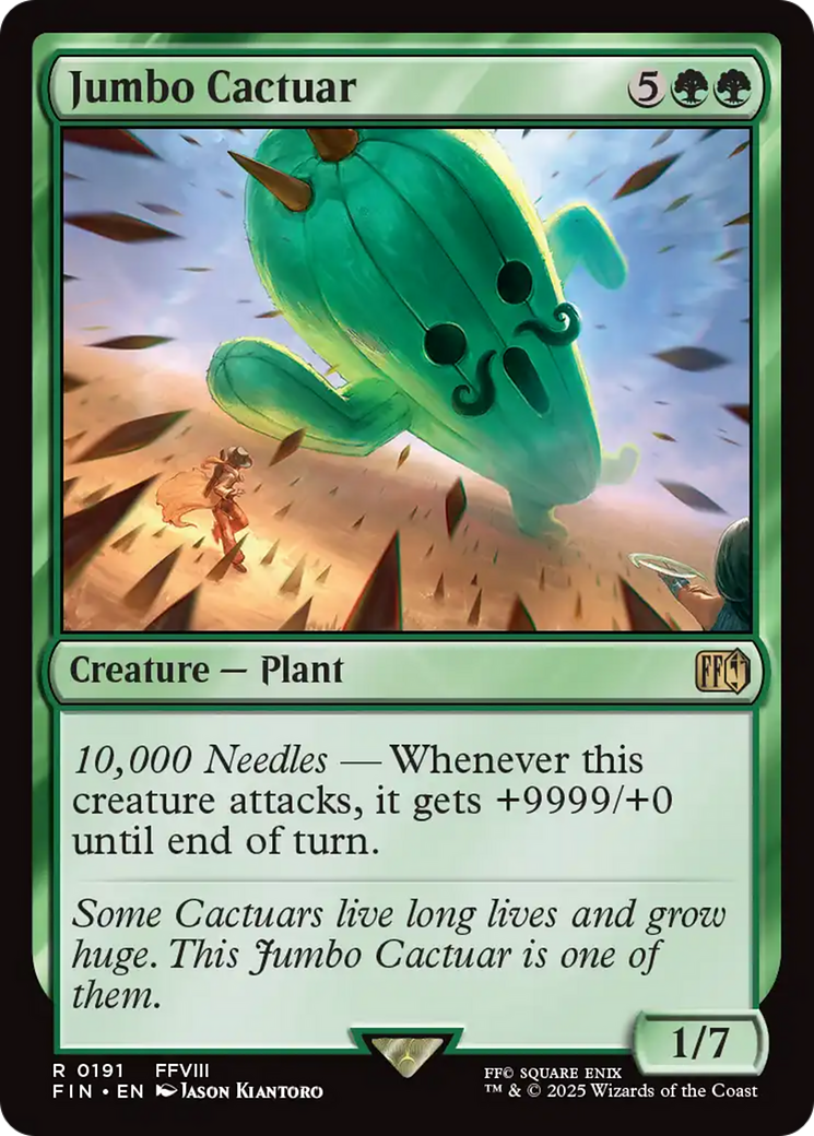 Jumbo Cactuar [FINAL FANTASY] | Total Play