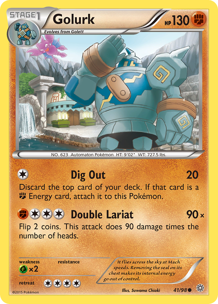 Golurk (41/98) [XY: Ancient Origins] | Total Play