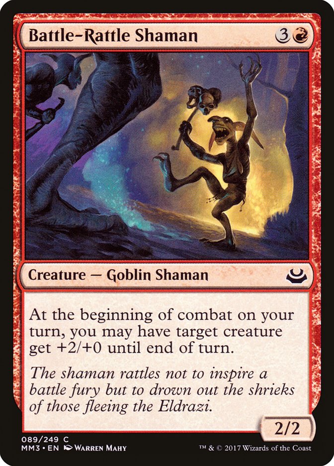 Battle-Rattle Shaman [Modern Masters 2017] | Total Play