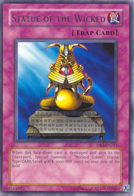 Statue of the Wicked [DB2-EN243] Rare | Total Play