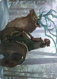 Boreal Outrider Art Card [Kaldheim Art Series] | Total Play