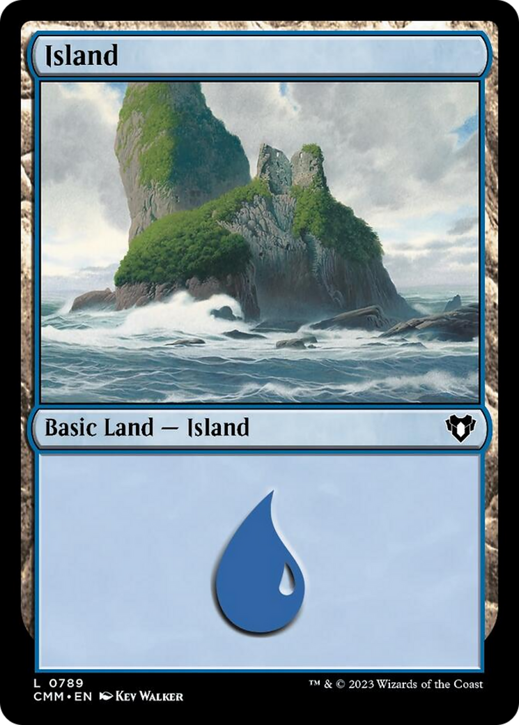 Island (789) [Commander Masters] | Total Play