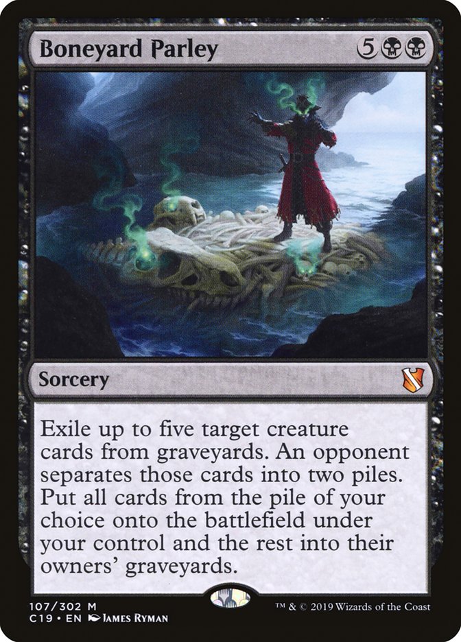 Boneyard Parley [Commander 2019] | Total Play