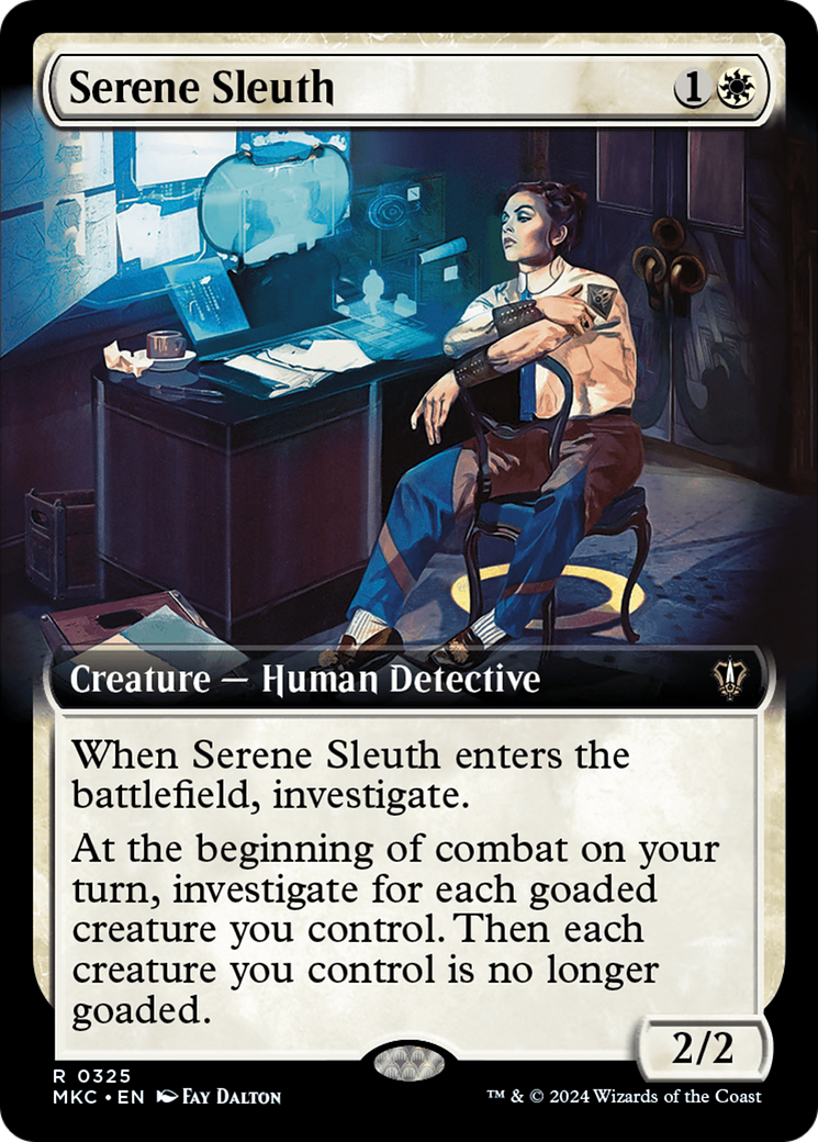 Serene Sleuth (Extended Art) [Murders at Karlov Manor Commander] | Total Play