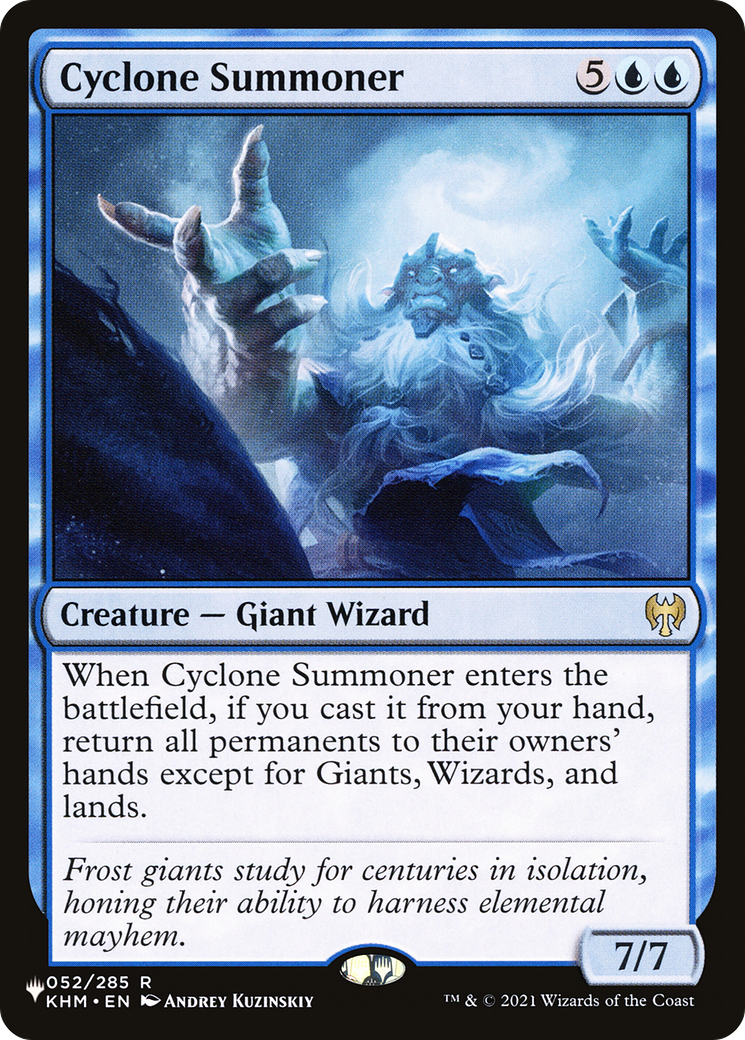 Cyclone Summoner [The List] | Total Play