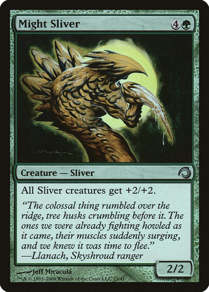 Might Sliver [Premium Deck Series: Slivers] | Total Play