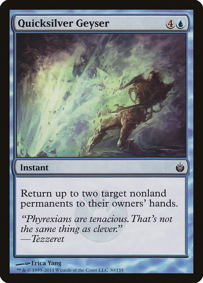 Quicksilver Geyser [Mirrodin Besieged] | Total Play