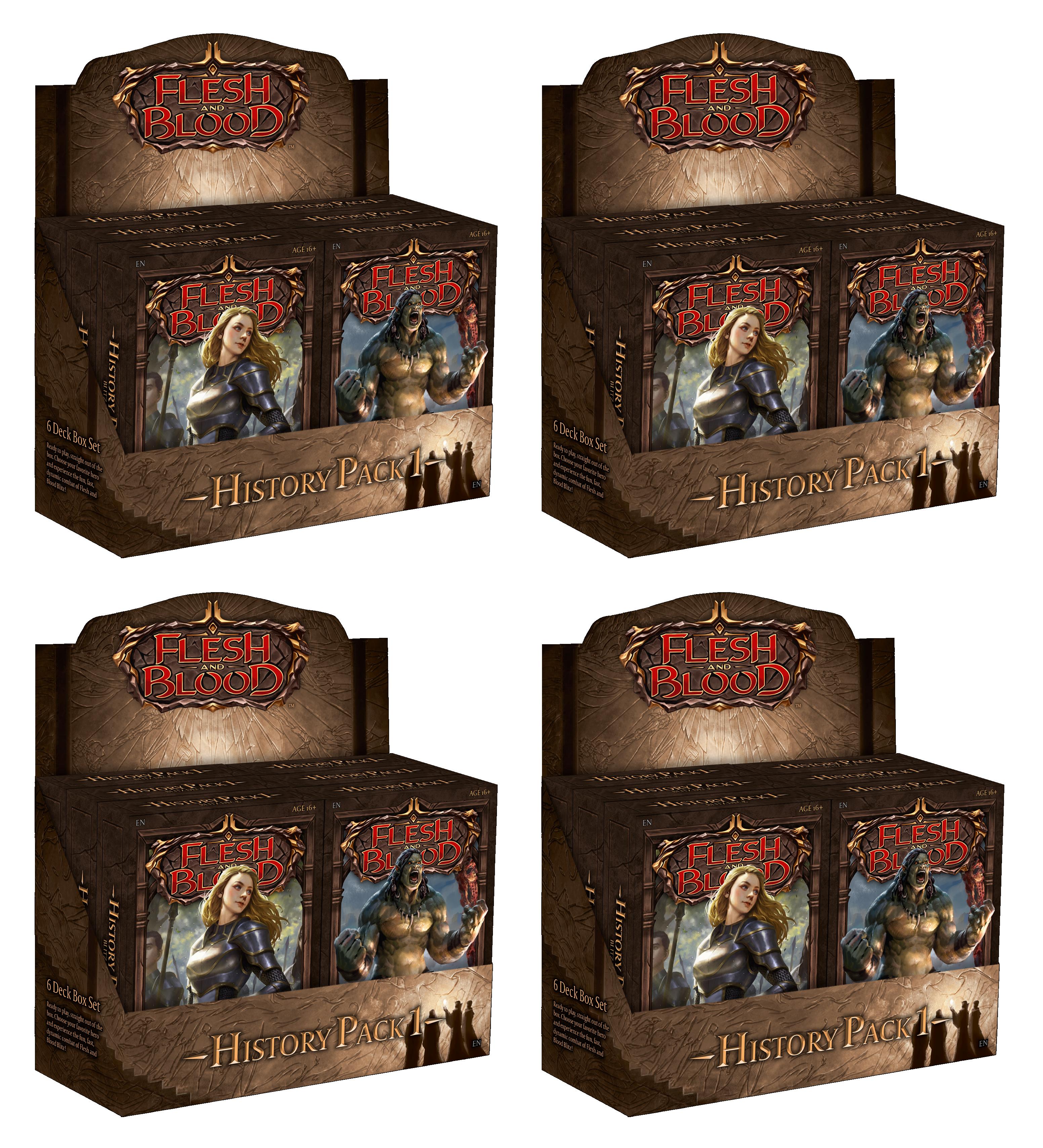 History Pack 1 - Blitz Deck Case Display | Total Play